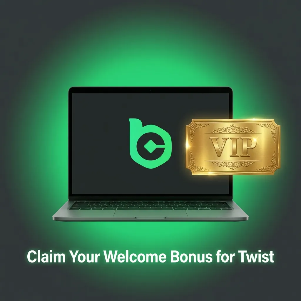 BC Game welcome bonus offer showing 180% or 300% first deposit bonus for new Indian players on Twist casino game